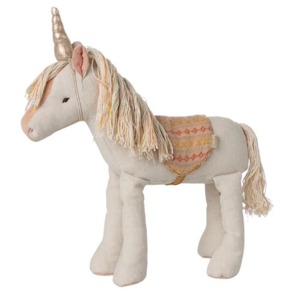 Unicornio tela Maileg Mediano